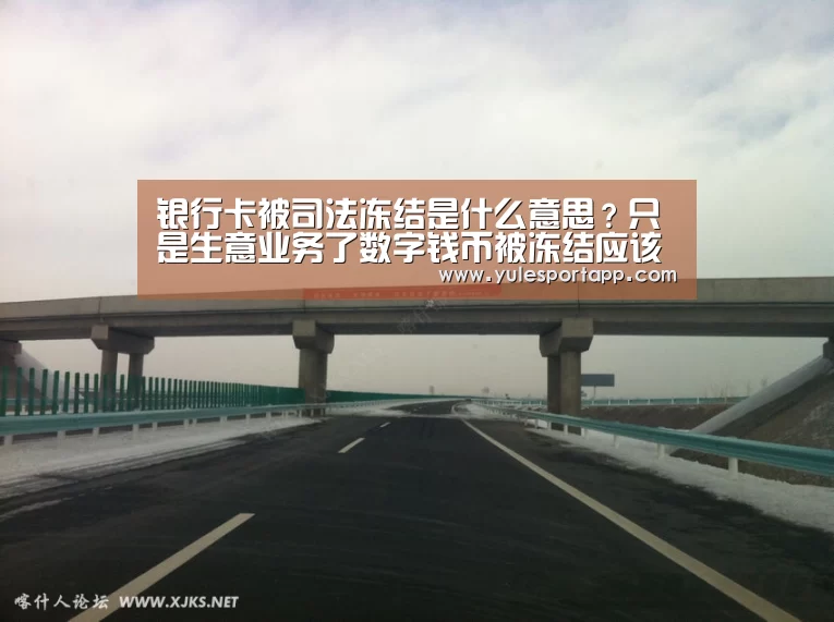 银行卡被司法冻结是什么意思?只是生意业务了数字钱币被冻结应该怎么办?:PG娱乐(图1) PG首页